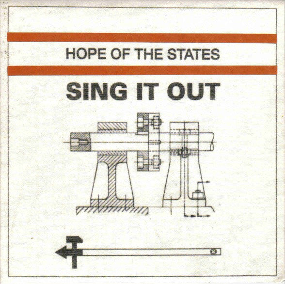 Hope Of The States : Sing It Out (7", Single, Gat)