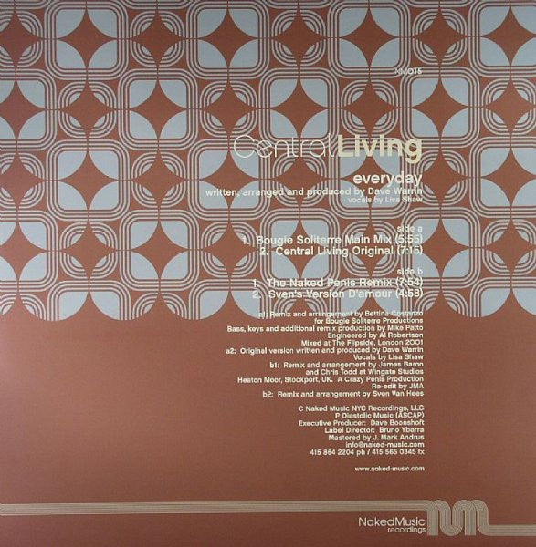 Central Living : Everyday (12", EP)