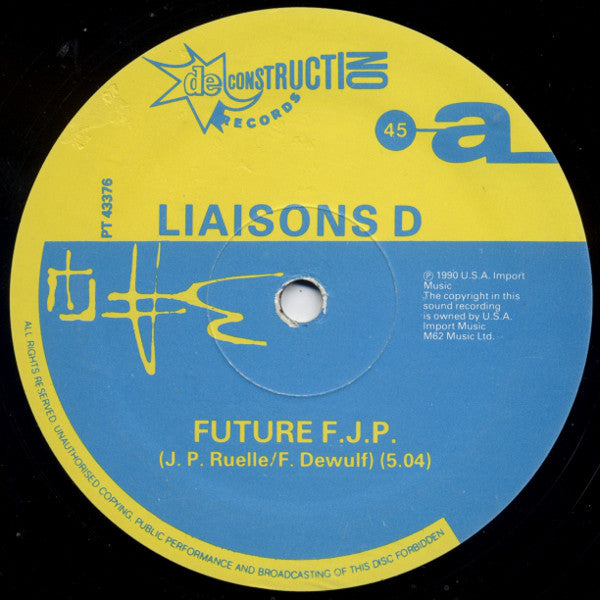 Liaisons D : Future F.J.P. (12")
