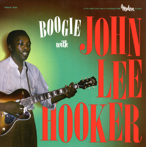 John Lee Hooker : Boogie With John Lee Hooker (LP, Comp, Mono)