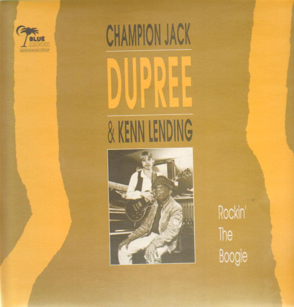 Champion Jack Dupree & Kenn Lending : Rockin' The Boogie (LP)