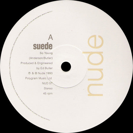 Suede : So Young (12", Single)