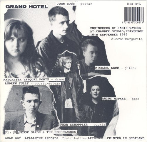 Jesse Garon & The Desperadoes : Grand Hotel (7", S/Sided, Single)
