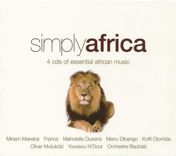 Various : Simply Africa (4xCD, Comp + Box)