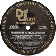 Prime Minister Pete Nice & Daddy Rich : Kick The Bobo (12")