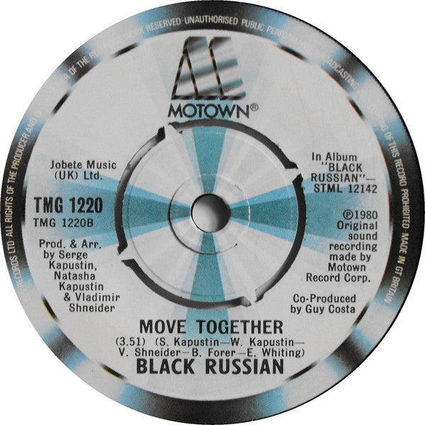 Black Russian (5) : Leave Me Now (7")