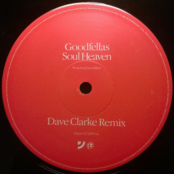 Goodfellas* Featuring Lisa Millett : Soul Heaven (12", Single)