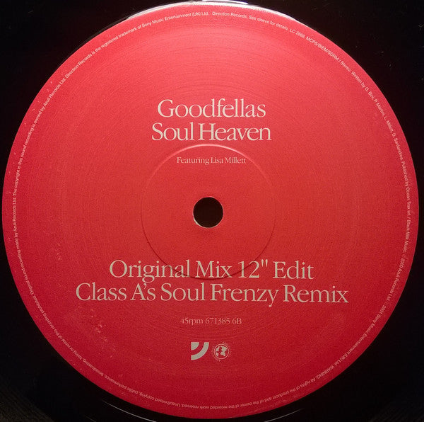 Goodfellas* Featuring Lisa Millett : Soul Heaven (12", Single)