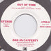 Dan McCafferty : Out Of Time (7", Single, Mono, Promo)