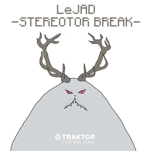 Le Jad : Stereotor Break (Traktor Scratch Control Record) (LP, Ltd, Blu)