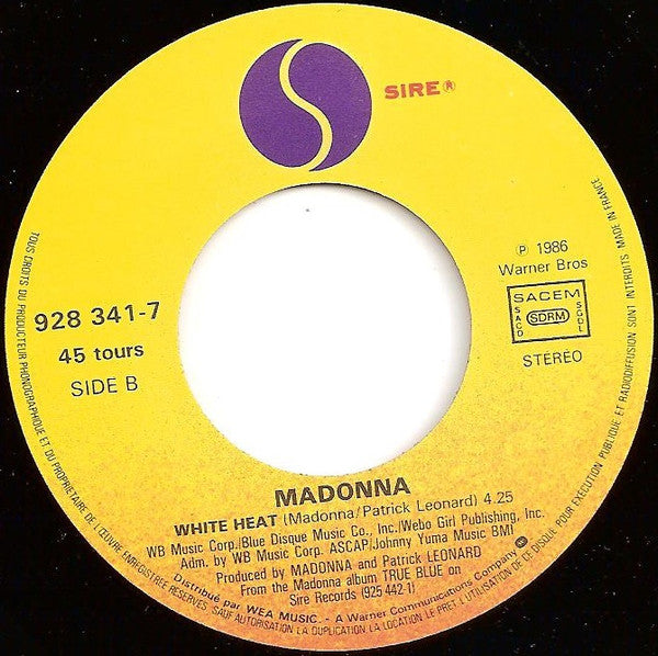 Madonna : Who's That Girl (7", Single)