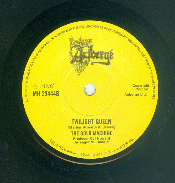 The Gold Machine : Suspect (Did He Do It) (7")