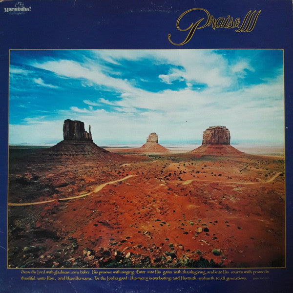 The Maranatha Singers : Praise III (LP)