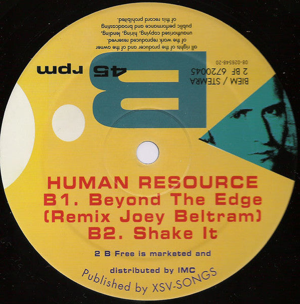 Human Resource : Beyond The Edge (12")