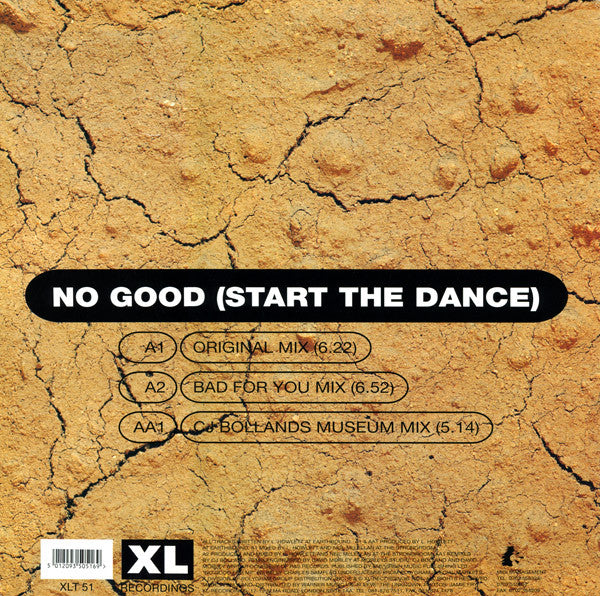 The Prodigy : No Good (Start The Dance) (12", Single)