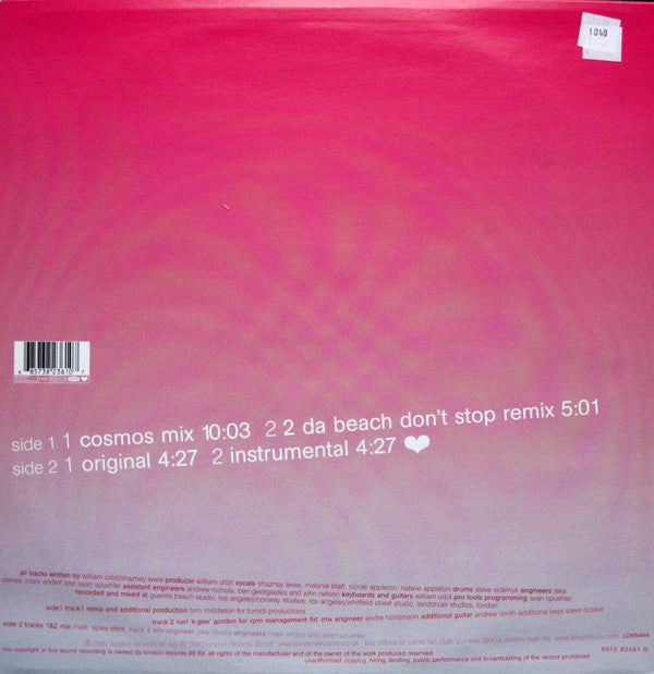 All Saints : Pure Shores (The Mixes) (12")
