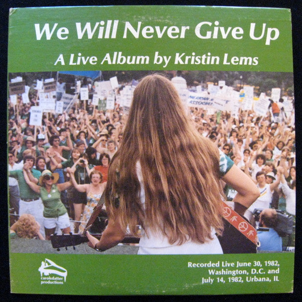 Kristin Lems : We Will Never Give Up (LP)