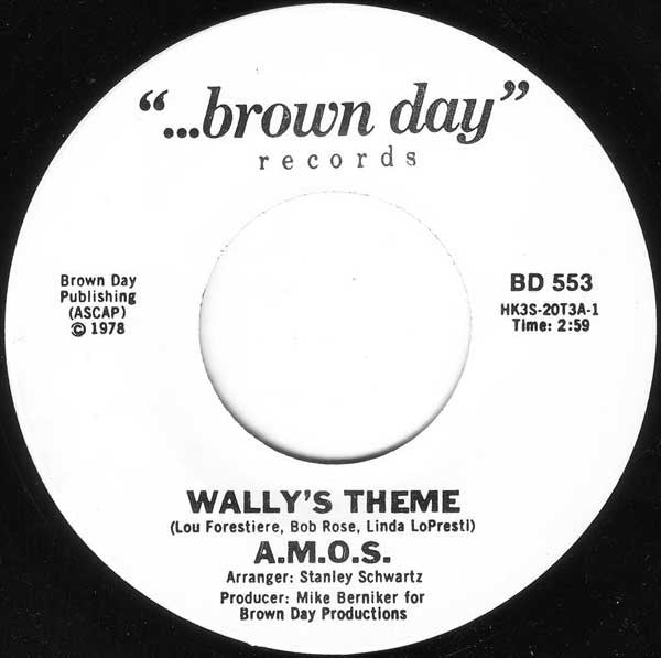 A.M.O.S. (3) : Wally's Theme (7", Single)