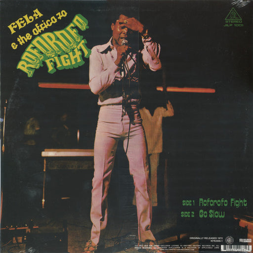 Fela* : Roforofo Fight (LP, Album, RE)