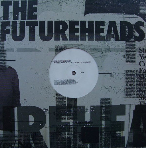 The Futureheads : Worry About It Later (Switch Remix) (12", S/Sided, Ltd)