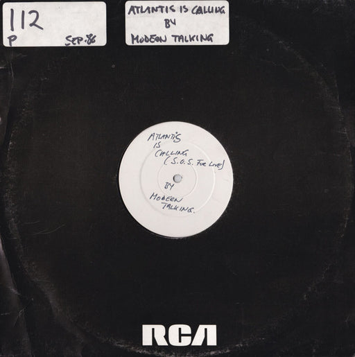 Modern Talking : Atlantis Is Calling (S.O.S. For Love) (12", W/Lbl)