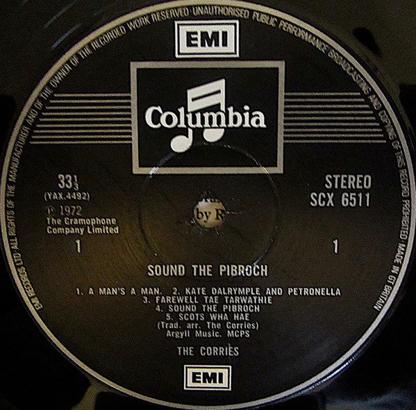 The Corries : Sound The Pibroch (LP, Album, Tex)