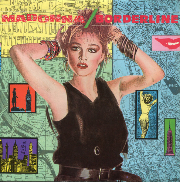 Madonna : Borderline (7", Single, Pap)