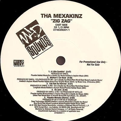 Tha Mexakinz : Zig Zag (LP, Album, Promo)