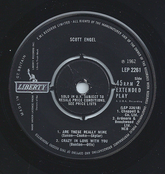 Scott Engel : I Broke My Own Heart (7", EP, Mono, Pus)