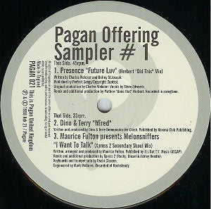 Various : Pagan Offering Sampler #1 (12", Ltd, Smplr)
