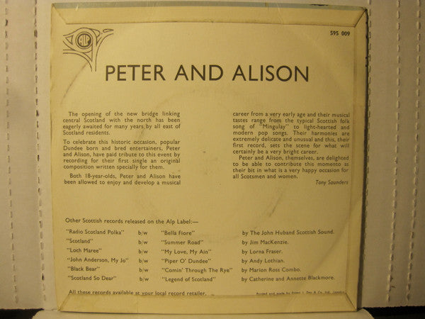 Peter And Alison : Mingalay / Highway O'er The Sea (7", Single)