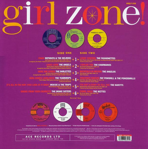 Various : Girl Zone! (LP, Comp, Red)