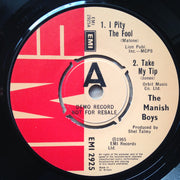 The Manish Boys / Davy Jones & The Lower 3rd* : I Pity The Fool / Take My Tip / You've Got A Habit Of Leaving / Baby Loves That Way (7", EP, Mono, Promo)
