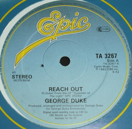 George Duke : Reach Out (12", Single)