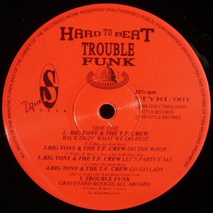 Various : Hard To Beat - Trouble Funk (LP, Comp)