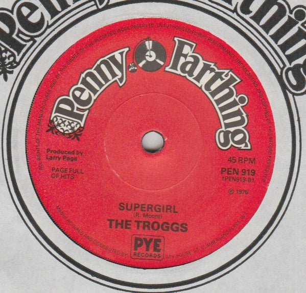 The Troggs : I'll Buy You An Island (7", Single, Promo, sol)