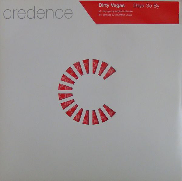 Dirty Vegas : Days Go By (2x12", Promo)