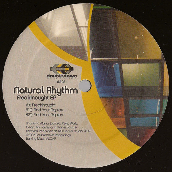Natural Rhythm : Freakinought EP (12", EP)