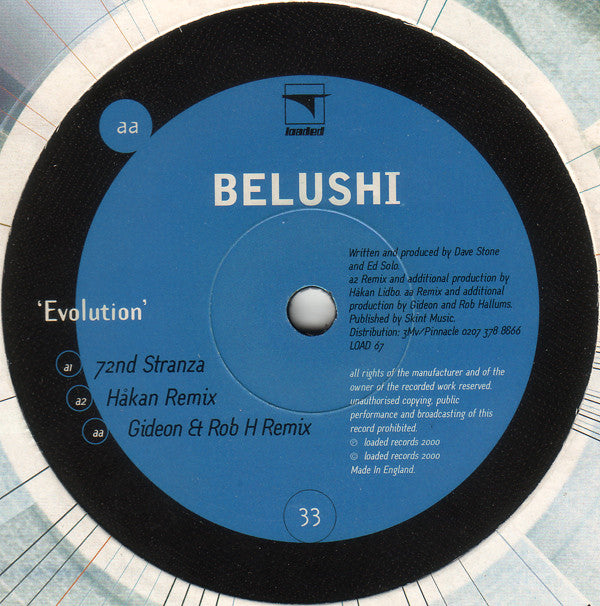 Belushi : Evolution (12")