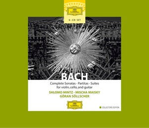 Bach* : Complete Sonatas, Partitas, Suites For Violin, Cello And Guitar (6xCD, Comp, RE + Box)