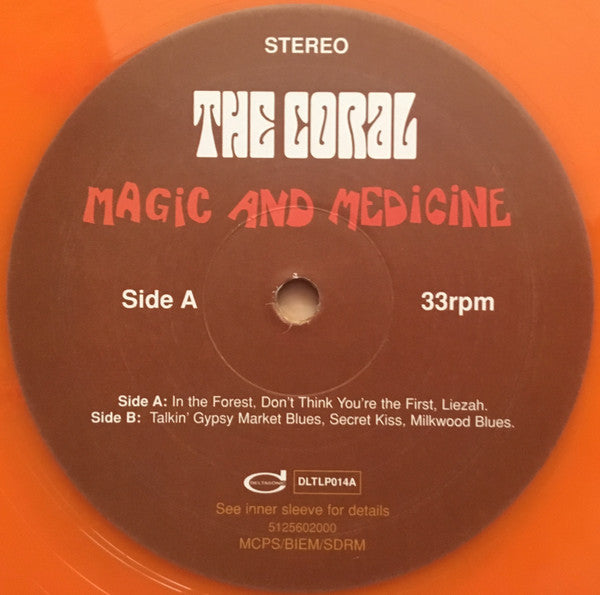 The Coral : Magic And Medicine (2xLP, Album, Ora)