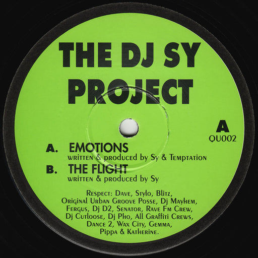 Sy Project : Emotions / The Flight (12")