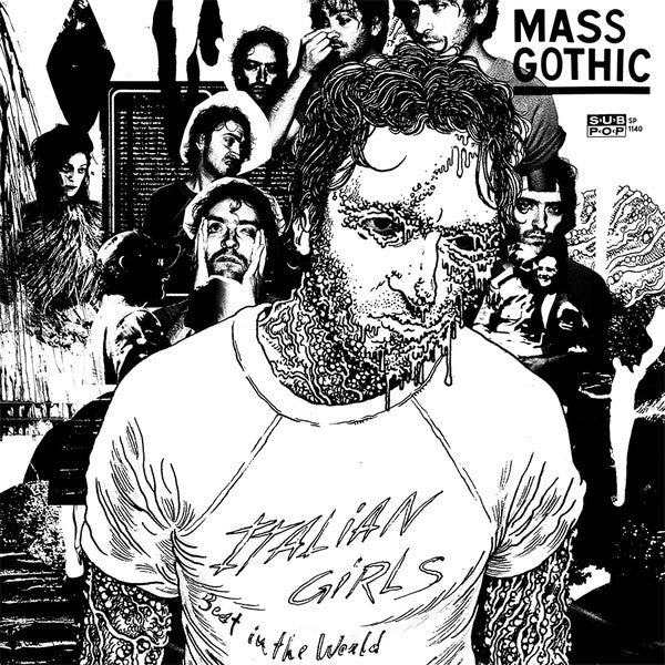 Mass Gothic : Mass Gothic (LP, Album, Ltd, Ora)