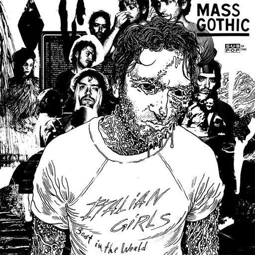 Mass Gothic : Mass Gothic (LP, Album, Ltd, Ora)
