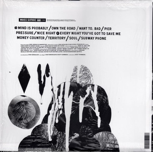 Mass Gothic : Mass Gothic (LP, Album, Ltd, Ora)