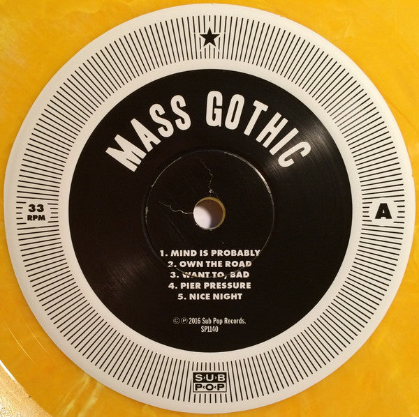 Mass Gothic : Mass Gothic (LP, Album, Ltd, Ora)