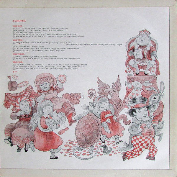 Lewis Carroll : Alice In Wonderland (2xLP)