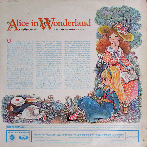 Lewis Carroll : Alice In Wonderland (2xLP)