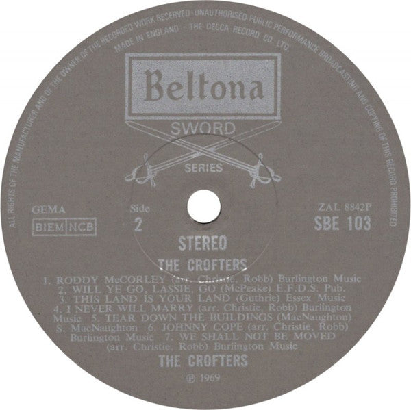 The Crofters (2) : The Crofters (LP)