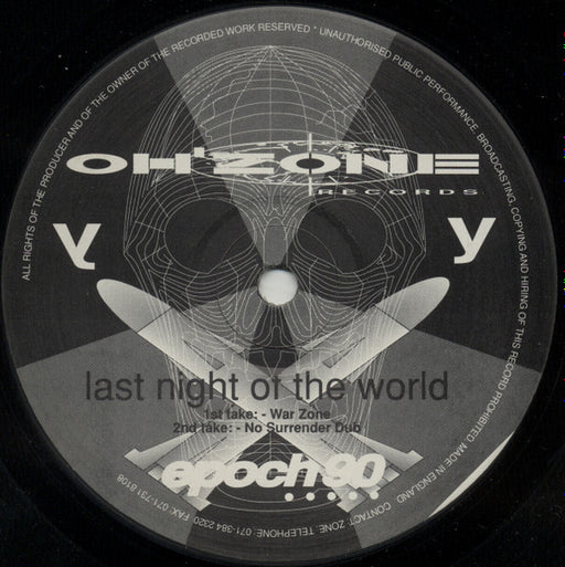 Epoch 90 : Last Night Of The World (12")